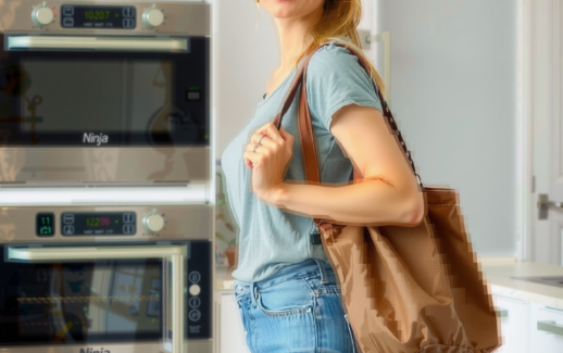 Ninja Foodi 10-in-1 Air Fryer Oven — lifestyle photo showing Ninja Foodi 10-in-1 Multifunction in use