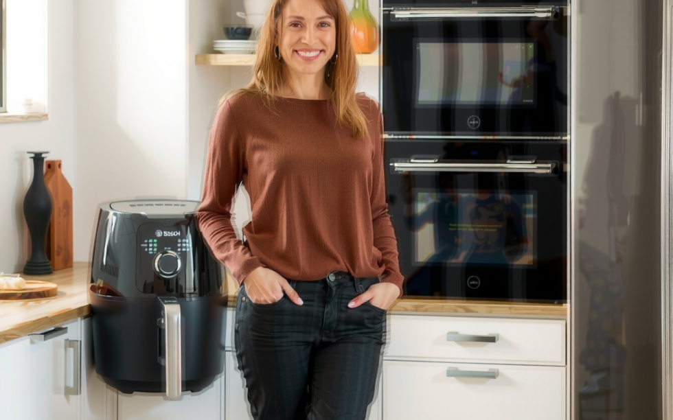 Bosch Air Fryer XXL Double Stack — lifestyle photo showing Bosch Air Fryer Series in use