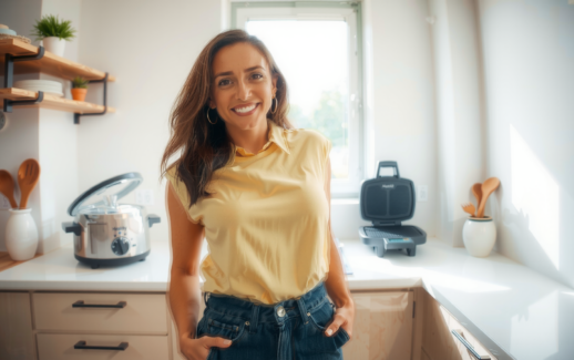 Ninja Foodi MAX Health Grill Air — lifestyle photo showing Ninja Foodi MAX Health in use