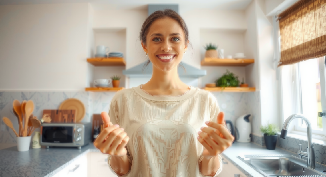 mini air fryer 2L — lifestyle photo showing Chefman 2L Mini Air in use