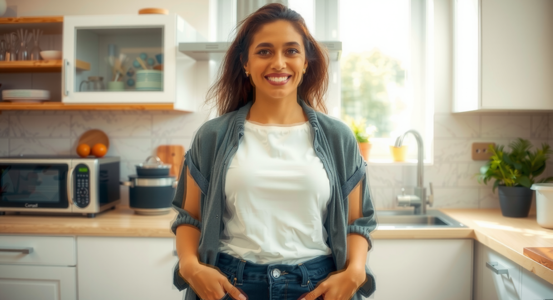 non stick pots and pans set — lifestyle photo showing Non Stick Pots and in use