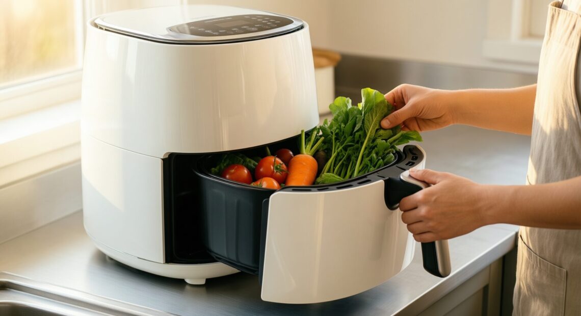 tefal easy fry xxl air fryer — illustrative AI-generated lifestyle image
