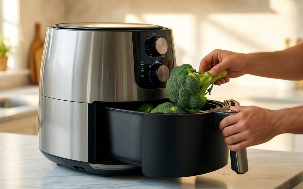 daewoo air fryer — illustrative AI-generated lifestyle image