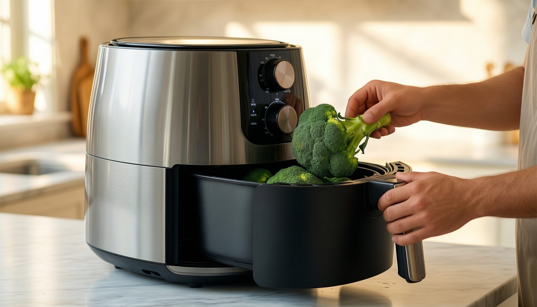 daewoo air fryer — illustrative AI-generated lifestyle image