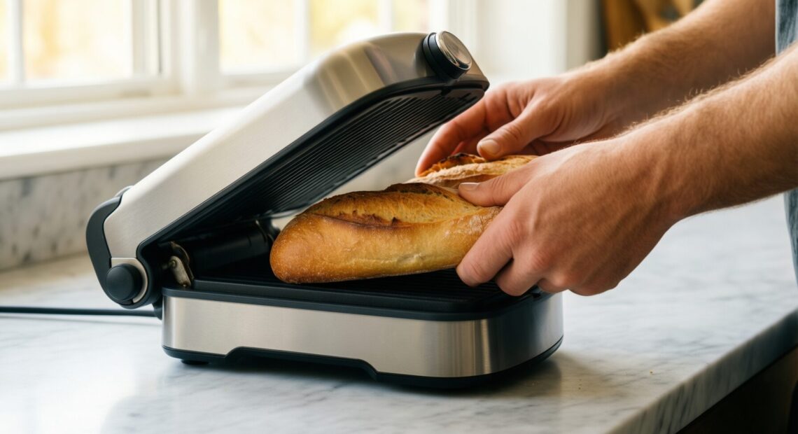breville toastie maker — illustrative AI-generated lifestyle image