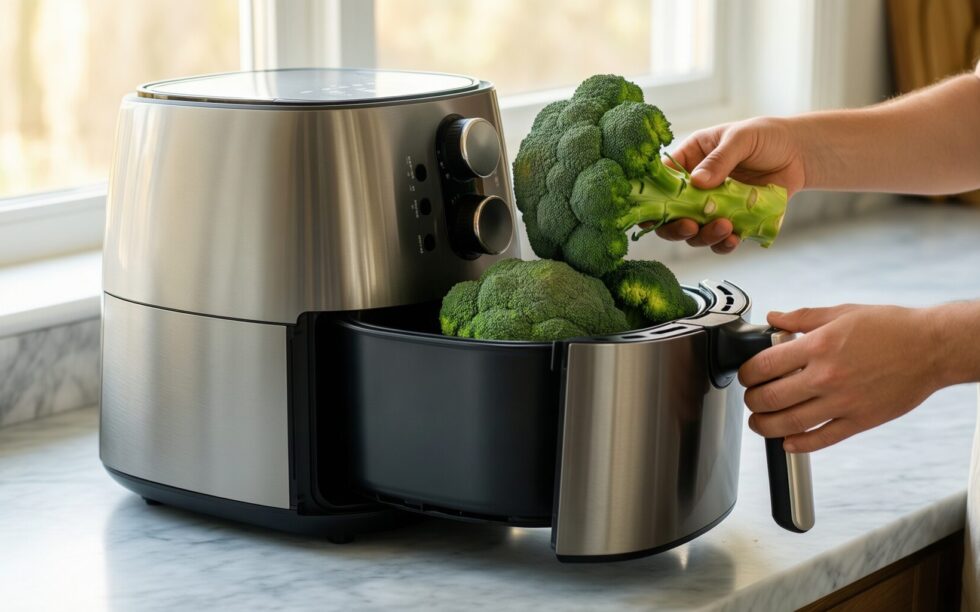 15l air fryer oven uk — illustrative AI-generated lifestyle image
