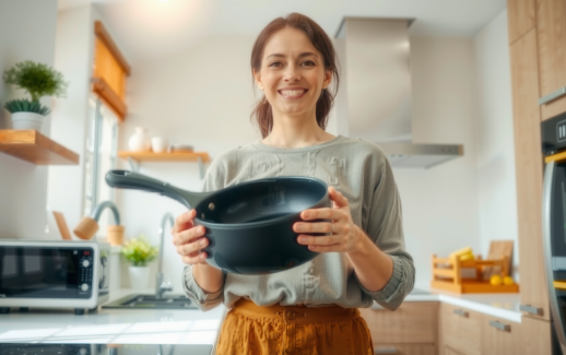 23 piece cookware set — lifestyle photo showing Cookware Set – 23 in use