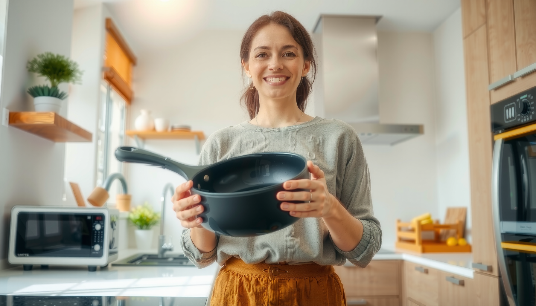23 piece cookware set — lifestyle photo showing Cookware Set – 23 in use