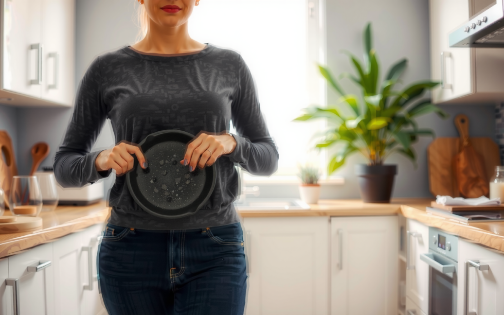 best non stick cookware set 30 — lifestyle photo showing MAISON ARTS Pots and in use