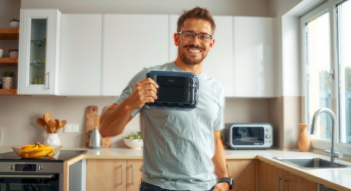 Ninja Foodi MAX Dual Zone Air — lifestyle photo showing Ninja Foodi MAX Dual in use