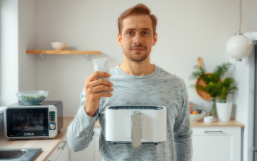 Dreo Air Fryer 3.8L — lifestyle photo showing Dreo Air Fryer 3.8L, in use