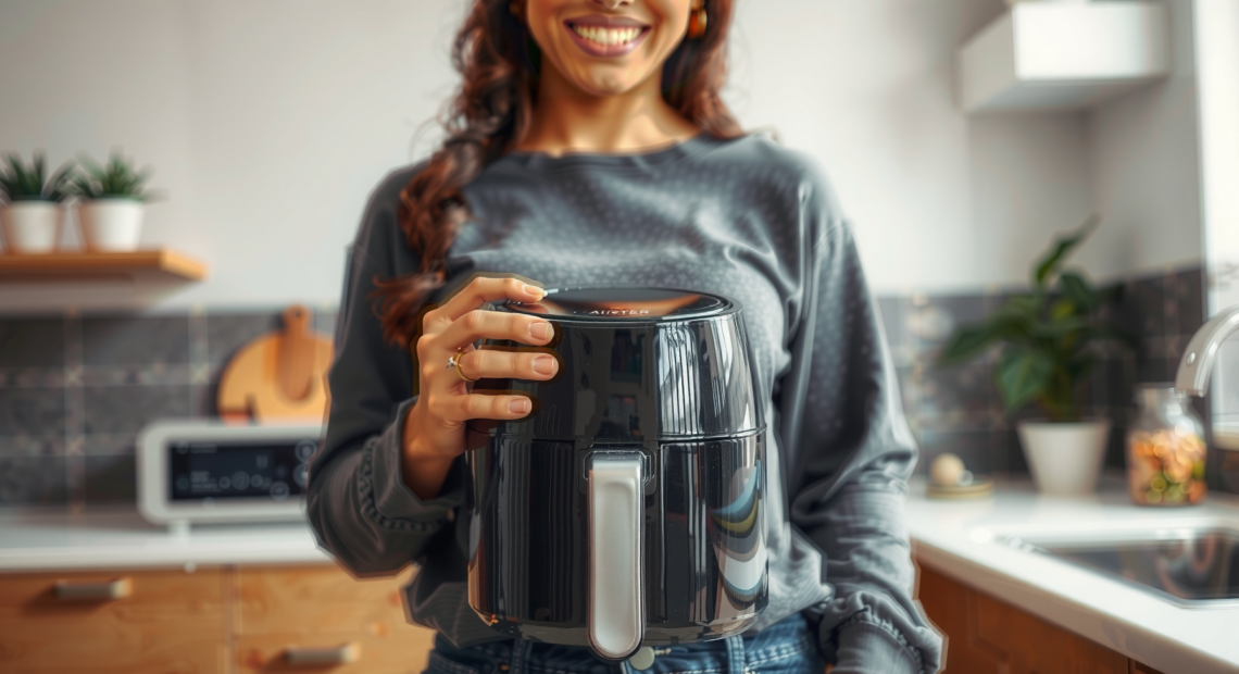 Pro Breeze 4.2L Air Fryer — lifestyle photo showing Pro Breeze 4.2L Air in use
