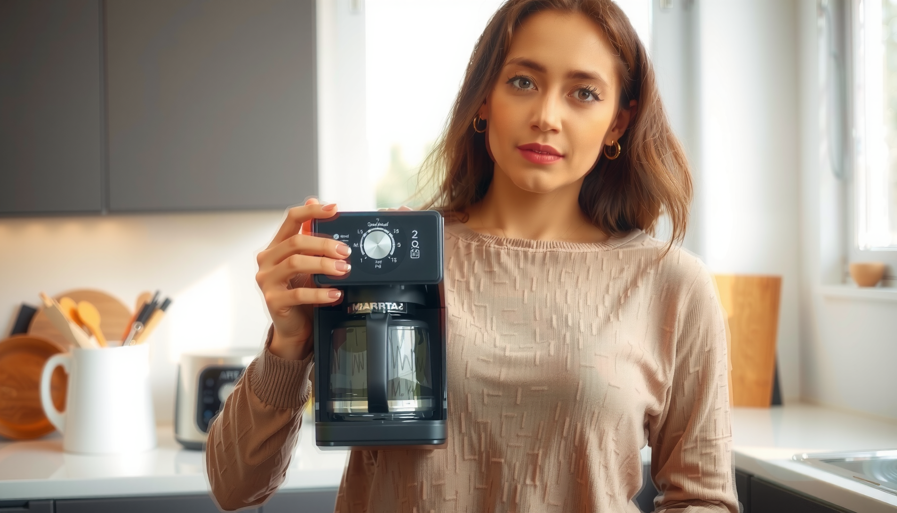 De'Longhi Magnifica S review — lifestyle photo showing De'Longhi Magnifica S ECAM22.110.B in use