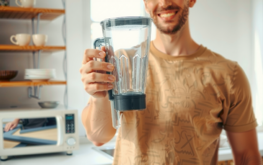 Russell Hobbs Desire Jug Blender 24722 — lifestyle photo showing Russell Hobbs Desire Jug in use