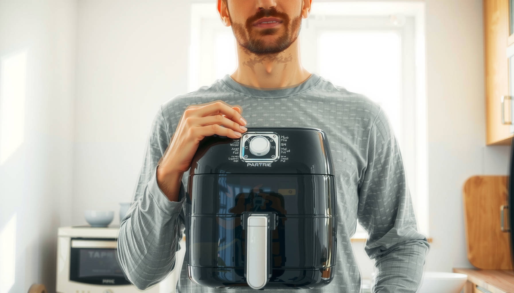 Philips Airfryer 2000 Series review — lifestyle photo showing Philips Airfryer 2000 Series in use