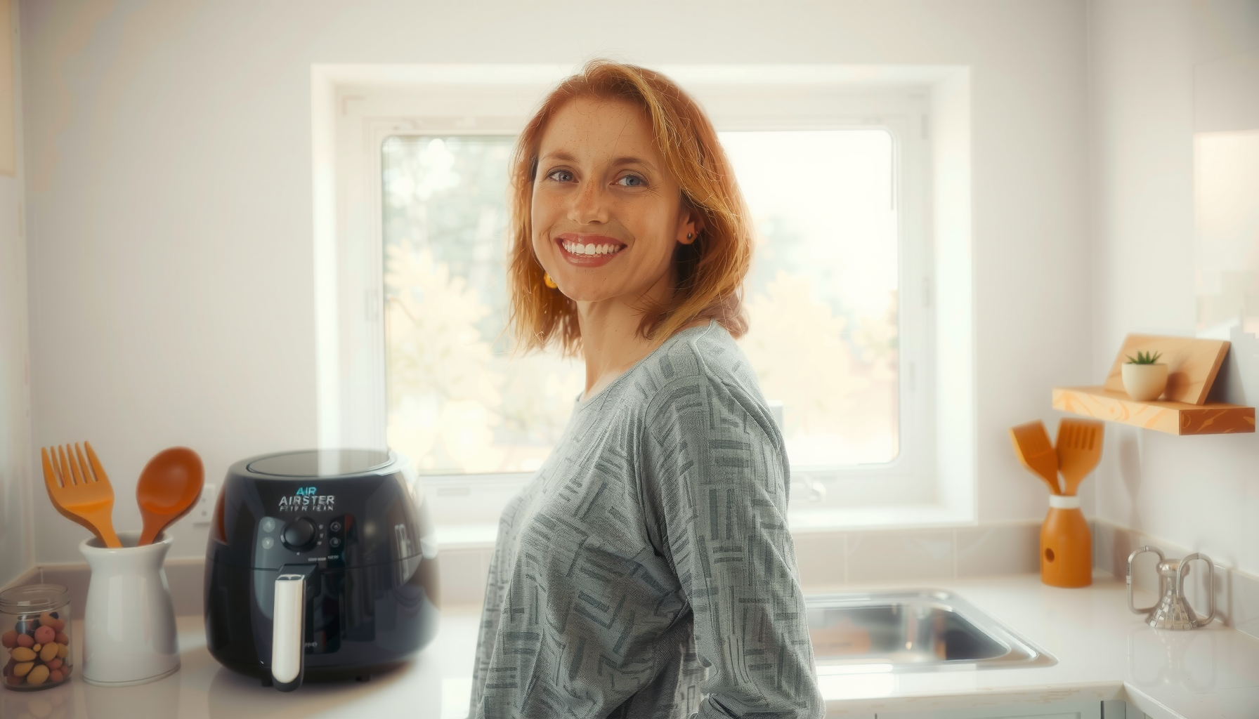 Bosch MAFD661B0G air fryer review — lifestyle photo showing Bosch Air Fryer Series in use