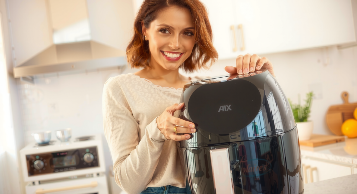 Ninja Foodi MAX Dual Zone Air — lifestyle photo showing Ninja Foodi MAX Dual in use