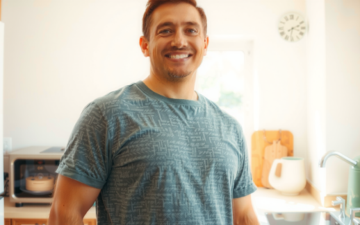 Tefal Easy Fry 15L air fryer — lifestyle photo showing Tefal Easy Fry Multifunctional in use
