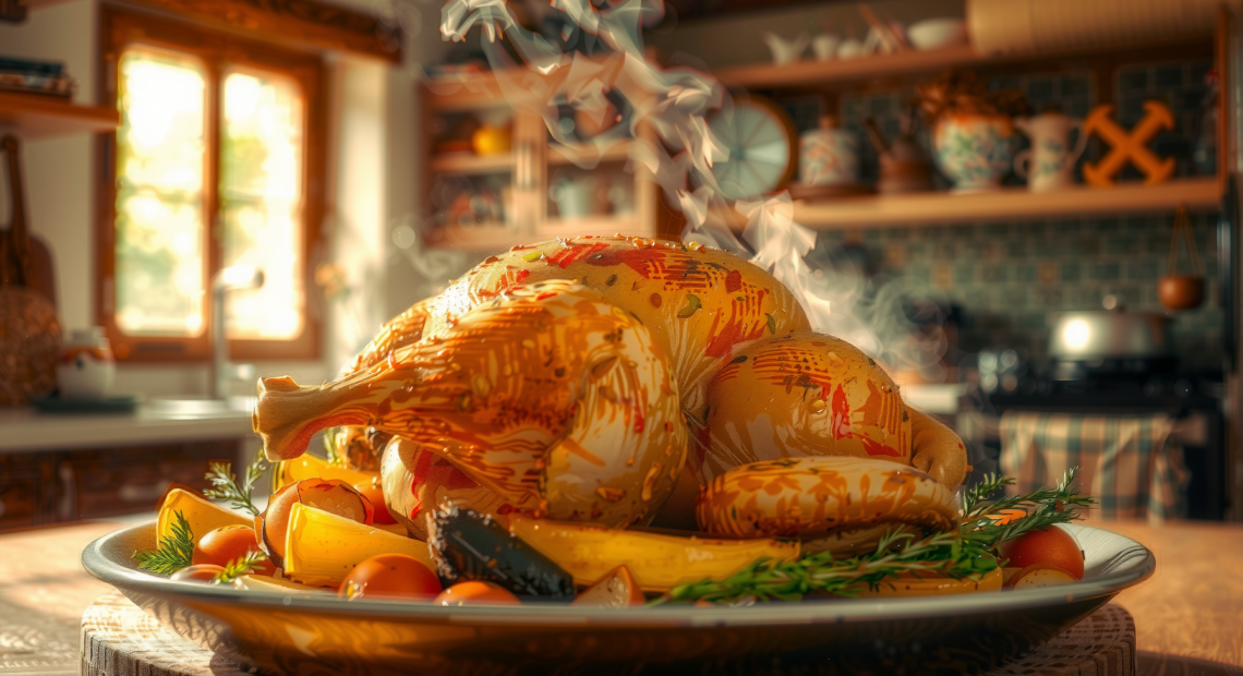 Tefal Easy Fry Mega Air Fryer — illustrative AI-generated lifestyle image