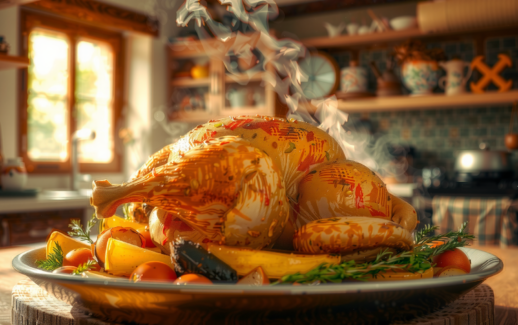 Tefal Easy Fry Mega Air Fryer — illustrative AI-generated lifestyle image
