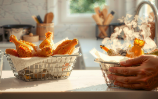 Tower T17137CMNB air fryer review — illustrative AI-generated lifestyle image