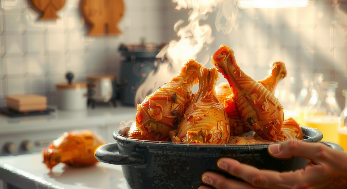 Salter Crisp & Go Air Fryer — illustrative AI-generated lifestyle image