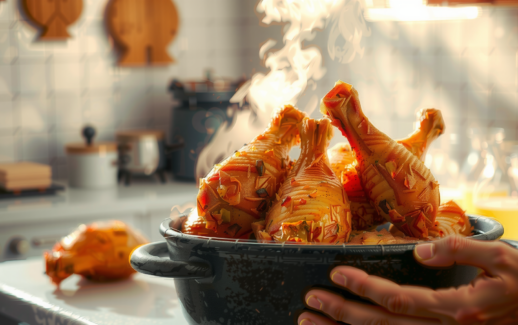 Salter Crisp & Go Air Fryer — illustrative AI-generated lifestyle image