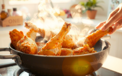 Amazon Basics 6 litre air fryer — illustrative AI-generated lifestyle image