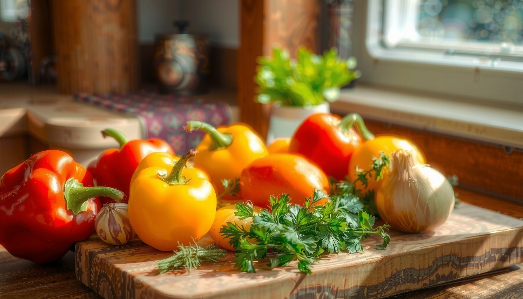 BELLA 2L Air Fryer UK — illustrative AI-generated lifestyle image