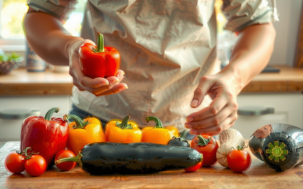 Cosori 10L air fryer UK — illustrative AI-generated lifestyle image