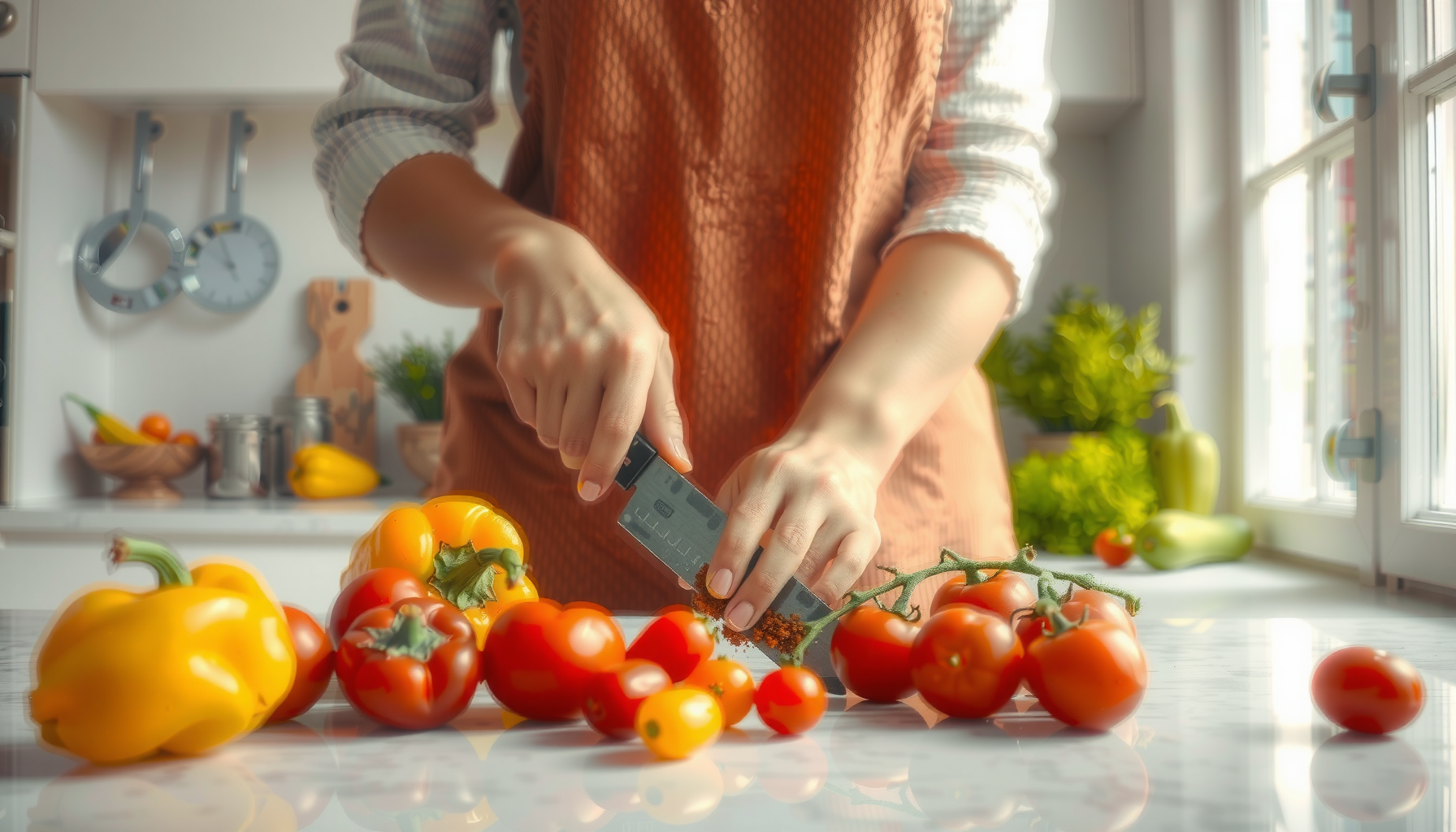 Cuisinart Air Fryer Mini Oven UK — illustrative AI-generated lifestyle image