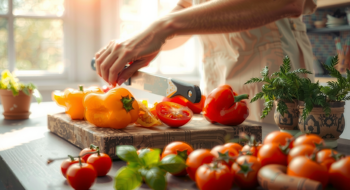 ADIVO dual capacity air fryer — illustrative AI-generated lifestyle image
