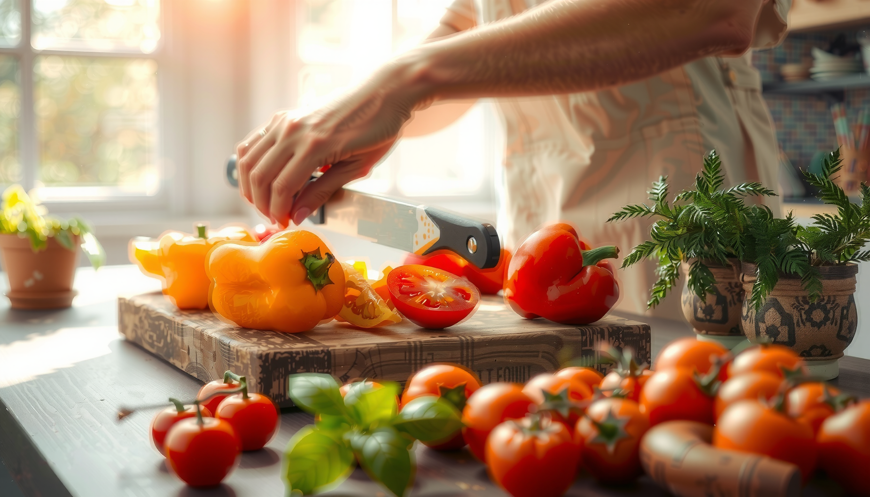 ADIVO dual capacity air fryer — illustrative AI-generated lifestyle image