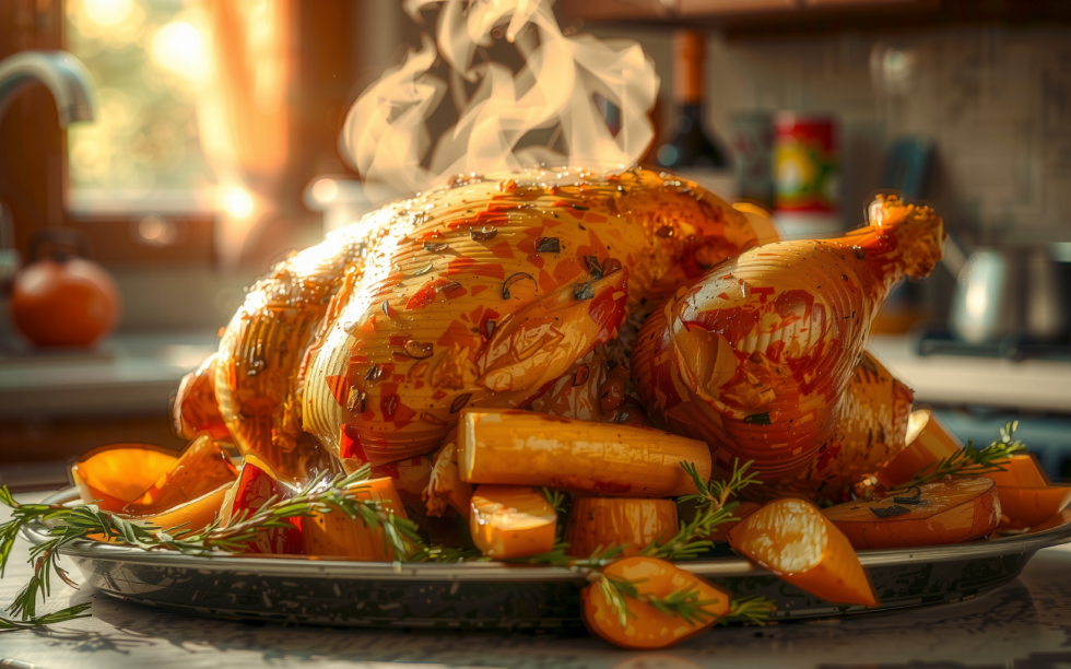 large air fryer oven with rotisserie