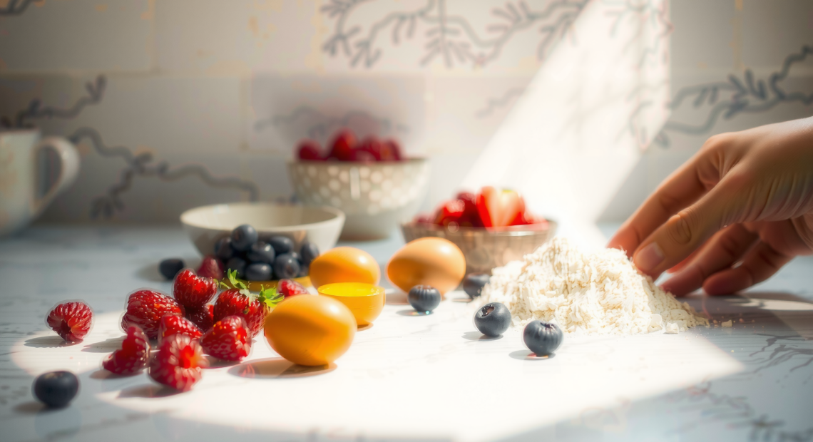 kenwood kmix stand mixer review — illustrative AI-generated lifestyle image