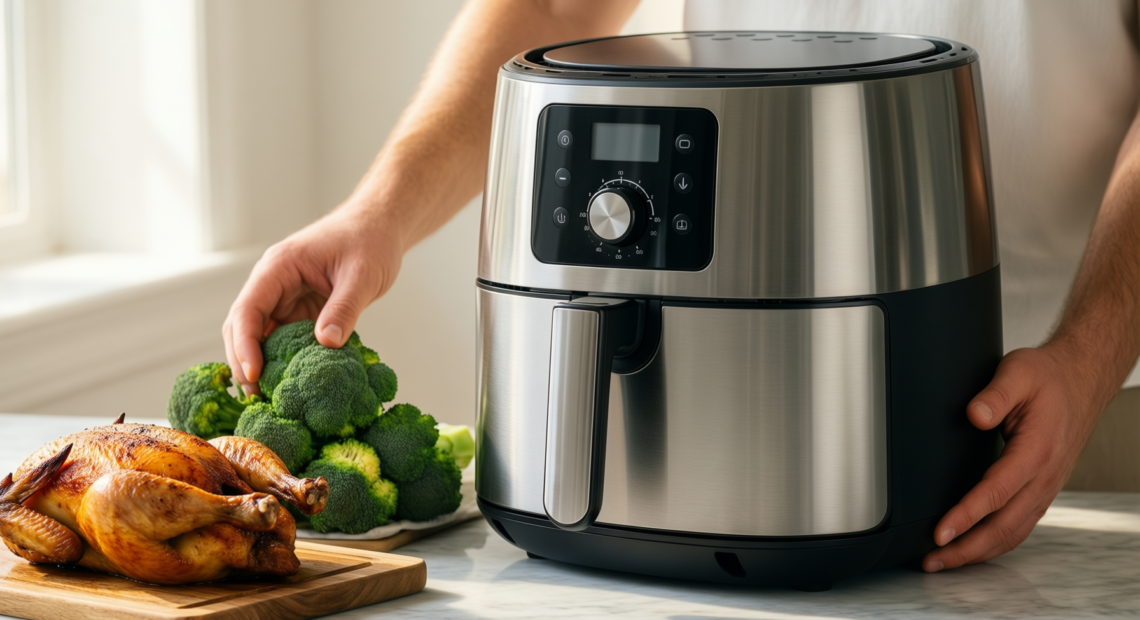 chefman turbofry xl air fryer review — illustrative AI-generated lifestyle image