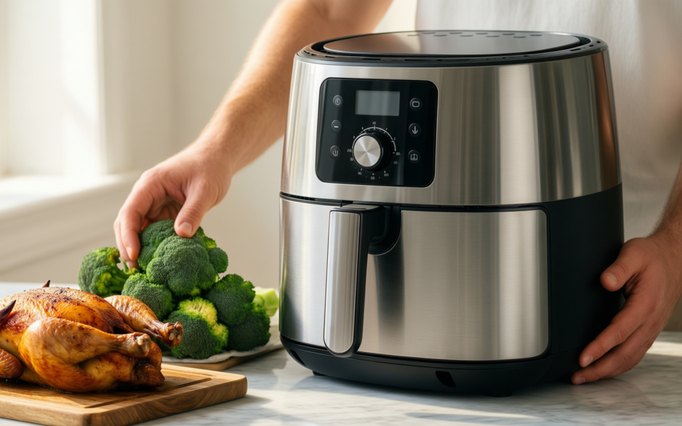 chefman turbofry xl air fryer review — illustrative AI-generated lifestyle image