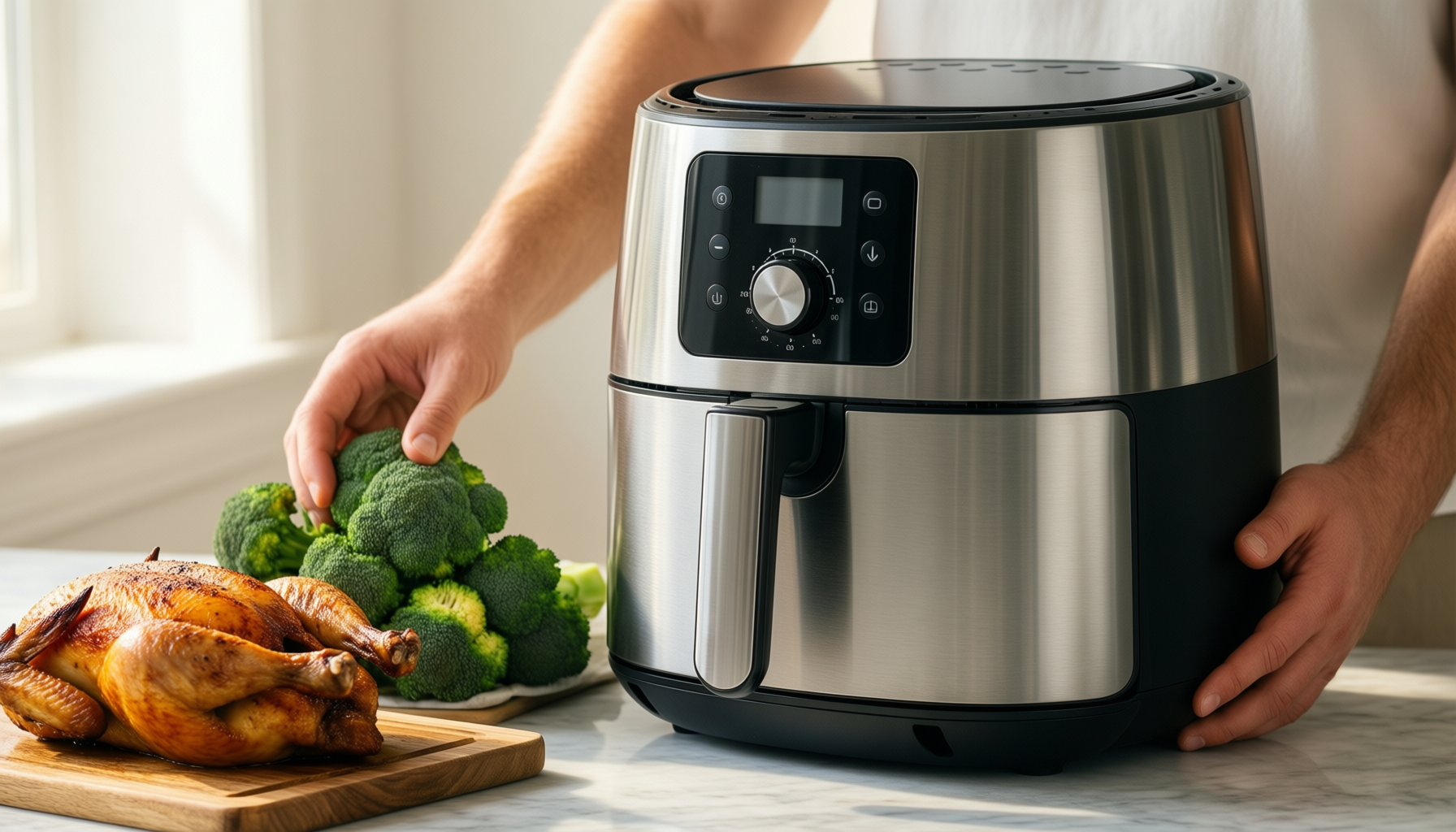 chefman turbofry xl air fryer review — illustrative AI-generated lifestyle image