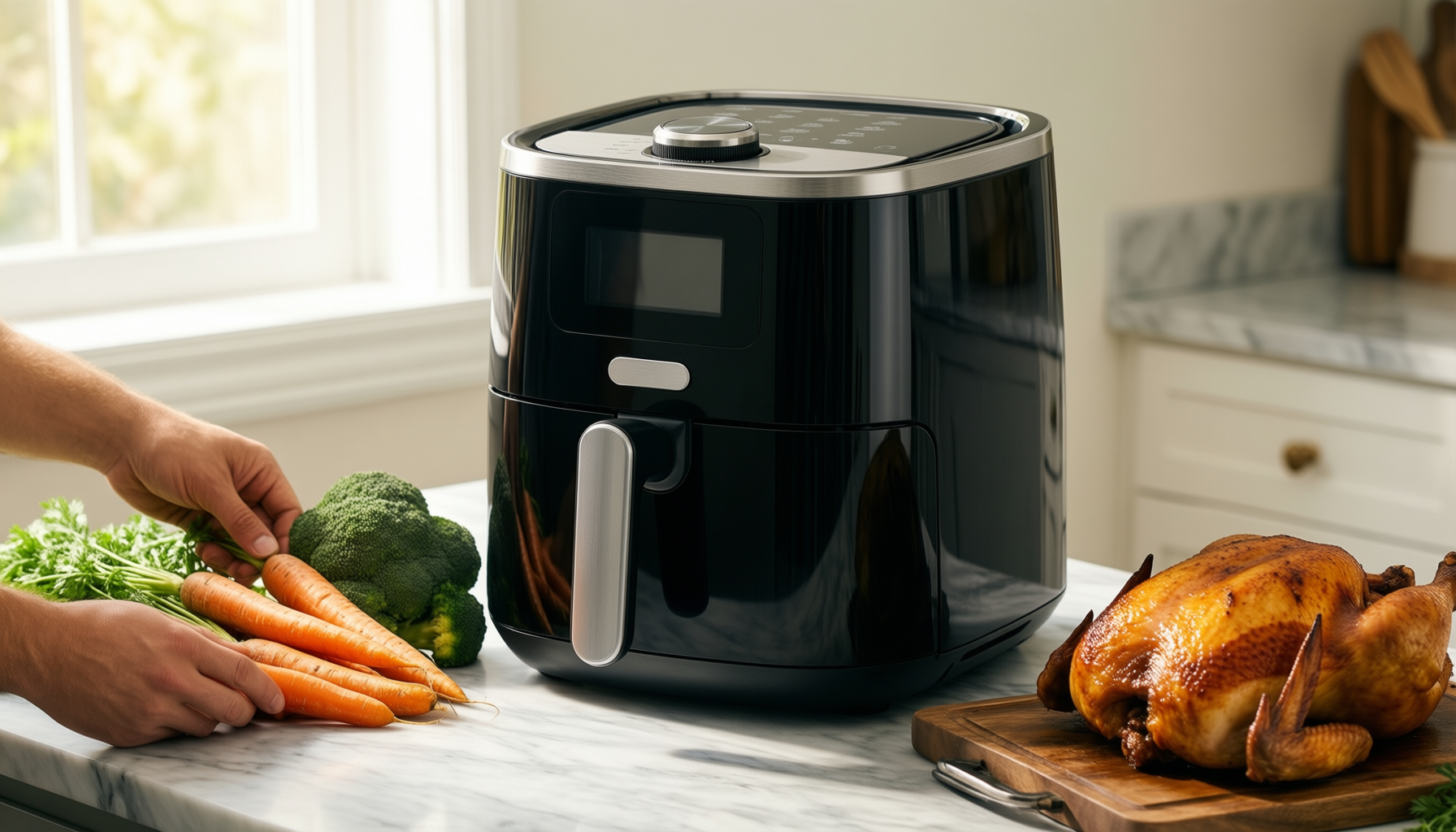 Philips Airfryer 3000 Series XL review — illustrative AI-generated lifestyle image