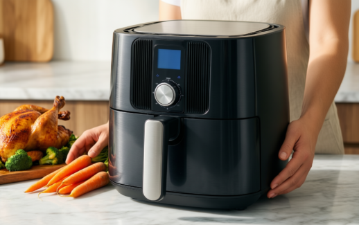 uten 5.5l air fryer review — illustrative AI-generated lifestyle image