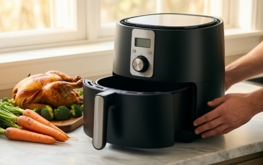 midea air fryer 4l review — illustrative AI-generated lifestyle image
