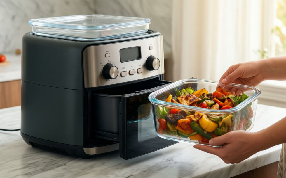 livwell air fryer 6l review — illustrative AI-generated lifestyle image