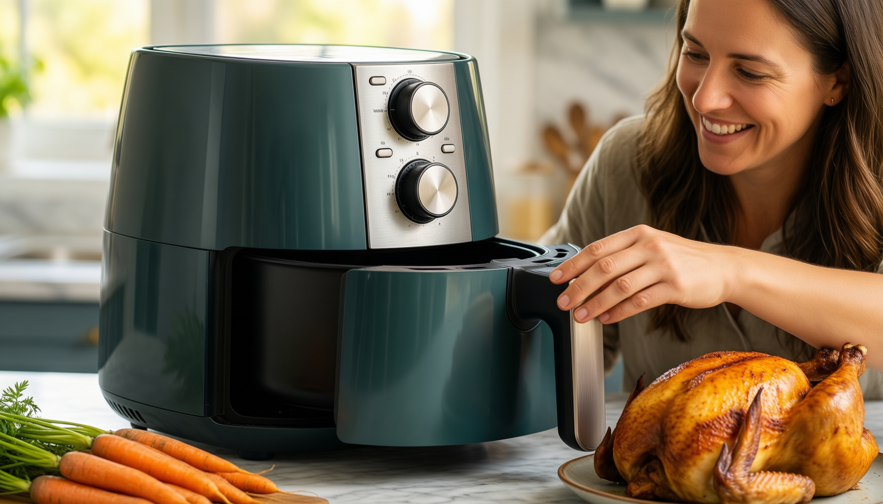 chefman turbofry touch xl review — illustrative AI-generated lifestyle image