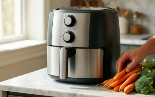 Tefal Easy Fry Air Fryer Oven — illustrative AI-generated lifestyle image