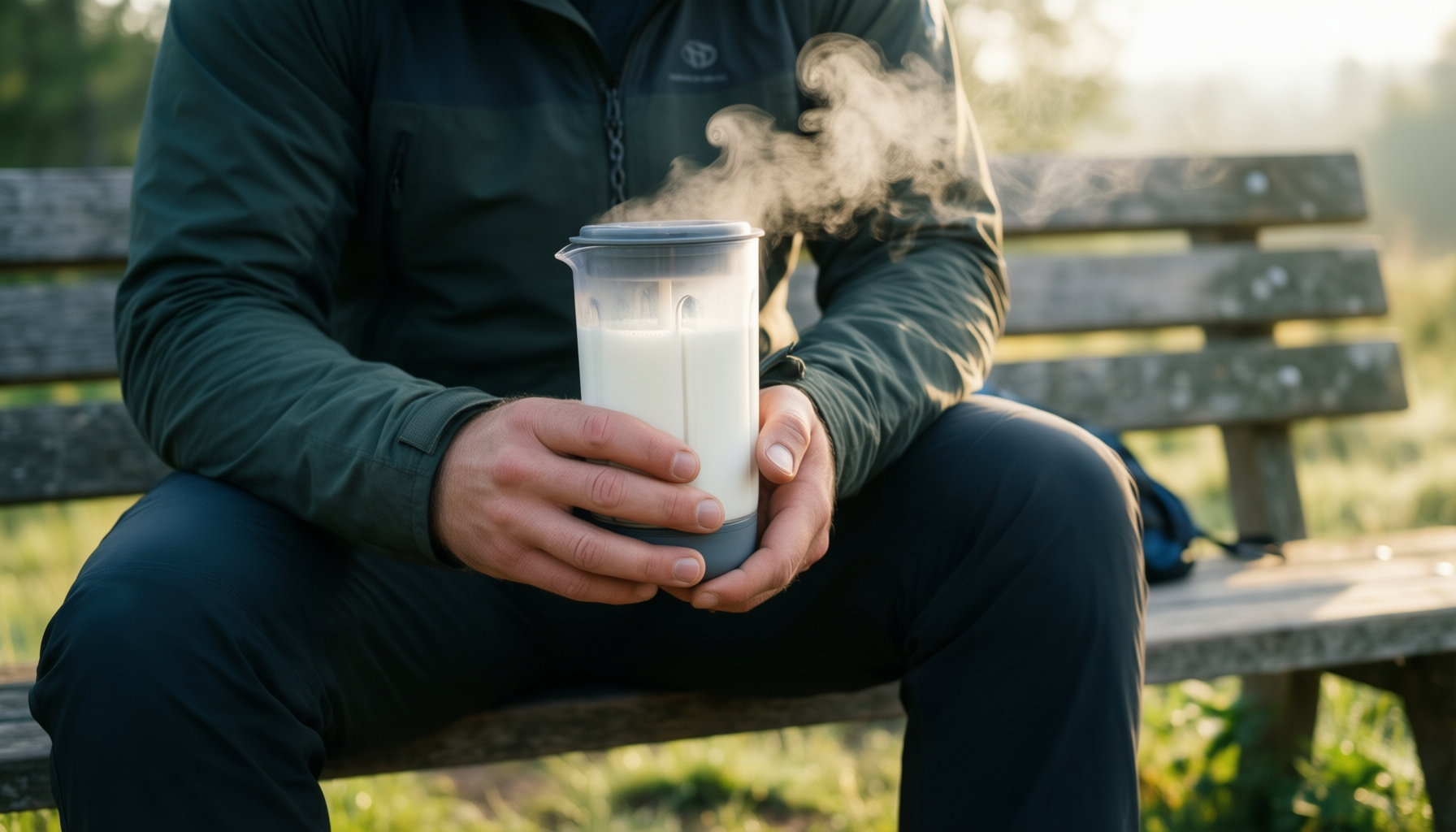aerolatte milk frother review — illustrative AI-generated lifestyle image