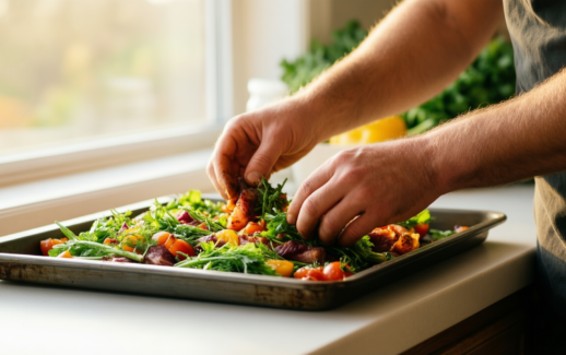 baking tray set review — illustrative AI-generated lifestyle image
