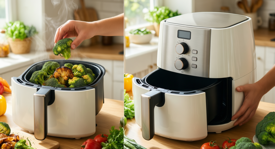 belaco air fryer 2l — illustrative AI-generated lifestyle image