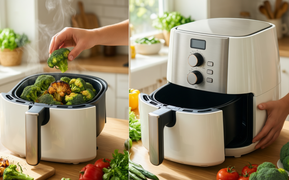 belaco air fryer 2l — illustrative AI-generated lifestyle image