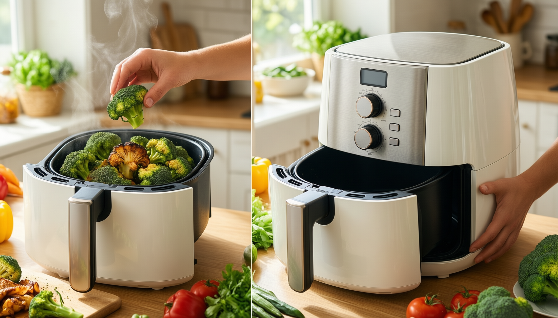 belaco air fryer 2l — illustrative AI-generated lifestyle image