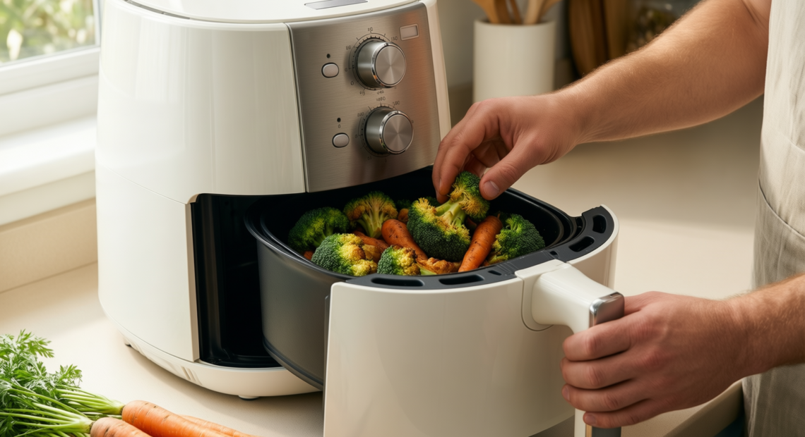 bella 2l air fryer uk — illustrative AI-generated lifestyle image